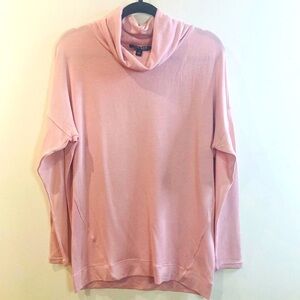 LAUREN RALPH LAUREN Sz M Super Soft Slouchy Neck Black Label Slinky Sweater